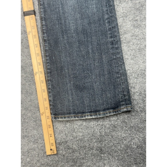 See Thru Soul Jeans Women's 30 Blue Denim Jeans I Am Frankie Boot Cut Low 30x32 - Picture 4 of 16